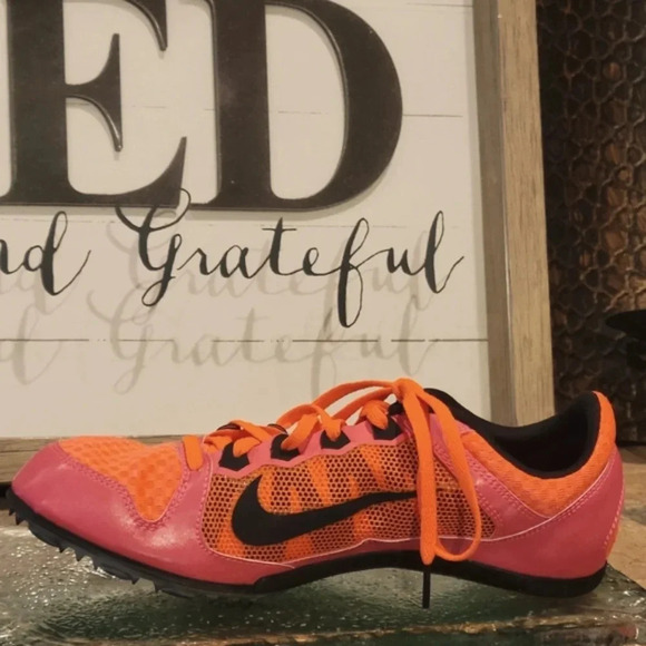 Nike Zoom Rival MD 7 Running Track & Field Atomic Red Mns 10.5 #616312-600 - Picture 3 of 8